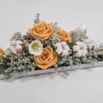 Tischgesteck – Winterhochzeit