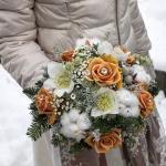 Brautstrauß – Winterhochzeit